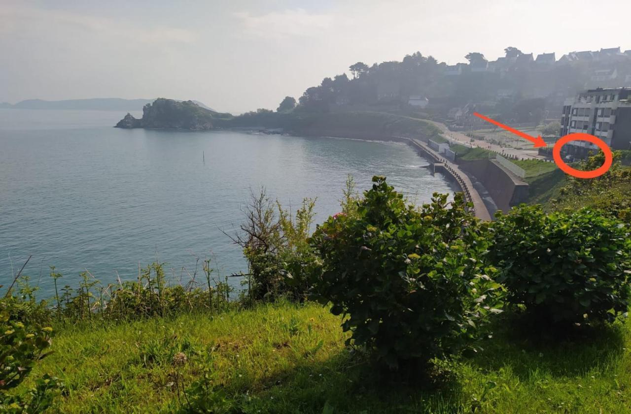 Appartement Vue Mer, Rdc, Plage De Trestrignel 佩罗斯－吉雷克 外观 照片