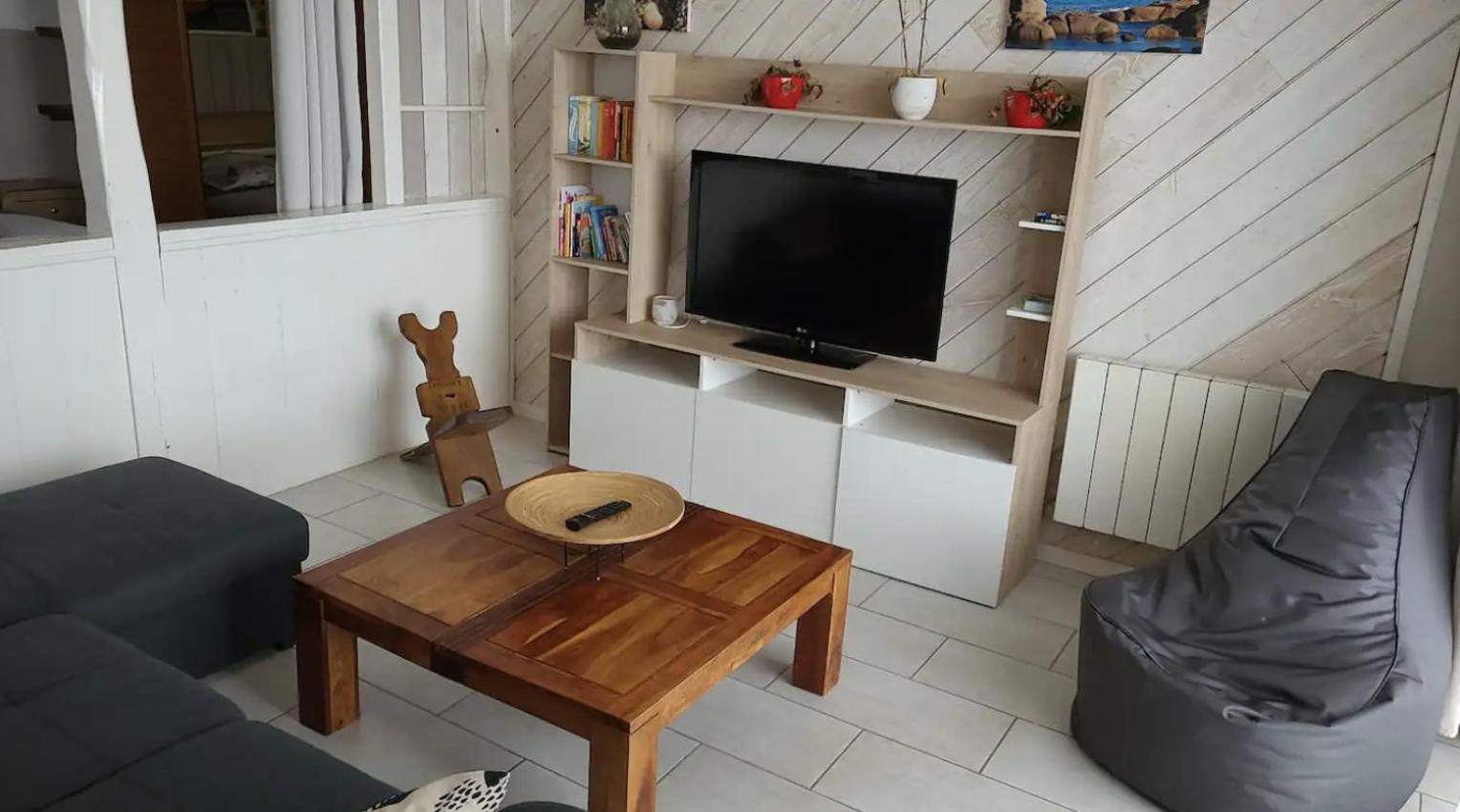Appartement Vue Mer, Rdc, Plage De Trestrignel 佩罗斯－吉雷克 外观 照片